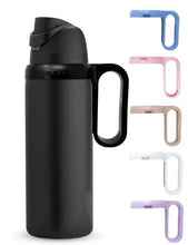 Load image into Gallery viewer, Bottle Handle for Owala FreeSip 24oz 32oz 40oz – Strong Plastic Water Bottle Holder, Durable Easy Carry Accessory for Running, Jogging, Gym, Hiking, and Drinking While Driving & More