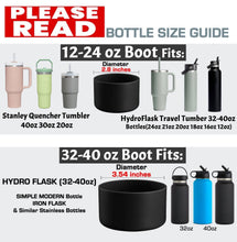 Load image into Gallery viewer, Protective Silicone Boot For Hydro Flask Bottles & Travel Tumbler, Stanley Tumbers and MORE