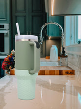 Load image into Gallery viewer, Silicone Boot for Stanley Tumbler 40 oz & HydroFlask Travel Tumblers 40oz, Protective Sleeve for Quencher H2.0 Tumblers Cup, Durable Bottom Cover Accessory