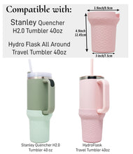 Load image into Gallery viewer, Silicone Boot for Stanley Tumbler 40 oz & HydroFlask Travel Tumblers 40oz, Protective Sleeve for Quencher H2.0 Tumblers Cup, Durable Bottom Cover Accessory