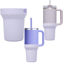 Load image into Gallery viewer, Silicone Boot for Stanley Tumbler 40 oz & HydroFlask Travel Tumblers 40oz, Protective Sleeve for Quencher H2.0 Tumblers Cup, Durable Bottom Cover Accessory