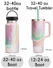 Load image into Gallery viewer, Protective Silicone Boot For Hydro Flask Bottles & Travel Tumbler, Stanley Tumbers and MORE