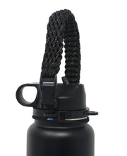 Load image into Gallery viewer, Paracord Handle Compatible with Hydro Flask Wide Mouth Water Bottle, Fits 12oz 16oz 20oz 32oz 40oz 64oz