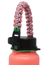 Load image into Gallery viewer, Paracord Handle Compatible with Hydro Flask Wide Mouth Water Bottle, Fits 12oz 16oz 20oz 32oz 40oz 64oz