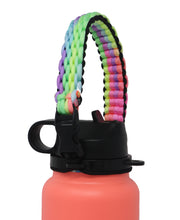 Load image into Gallery viewer, Paracord Handle Compatible with Hydro Flask Wide Mouth Water Bottle, Fits 12oz 16oz 20oz 32oz 40oz 64oz