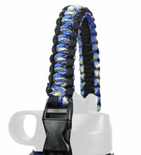 Load image into Gallery viewer, Paracord Handle Compatible with Hydro Flask Wide Mouth Water Bottle, Fits 12oz 16oz 20oz 32oz 40oz 64oz