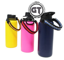 Load image into Gallery viewer, Paracord Handle Strap for Hydro Flask (Older Version Pre-2020 Design)