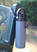 Load image into Gallery viewer, Paracord Handle Compatible with Hydro Flask Wide Mouth Water Bottle, Fits 12oz 16oz 20oz 32oz 40oz 64oz