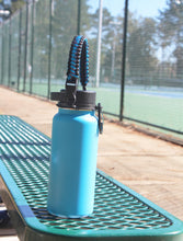 Load image into Gallery viewer, Paracord Handle Compatible with Hydro Flask Wide Mouth Water Bottle, Fits 12oz 16oz 20oz 32oz 40oz 64oz