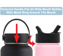 Load image into Gallery viewer, Paracord Handle Strap for Hydro Flask (Older Version Pre-2020 Design)