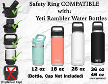 Load image into Gallery viewer, Paracord Handle for YETI Rambler water bottles 36oz 26oz 18/12oz 46oz 64oz