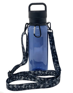 Adjustable Bottle Sling for YETI Yonder 34oz 25oz 50oz 20oz water bottles ONLY , Durable Safety Ring, Carabiner