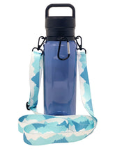 Load image into Gallery viewer, Adjustable Bottle Sling for YETI Yonder 34oz 25oz 50oz 20oz water bottles ONLY , Durable Safety Ring, Carabiner