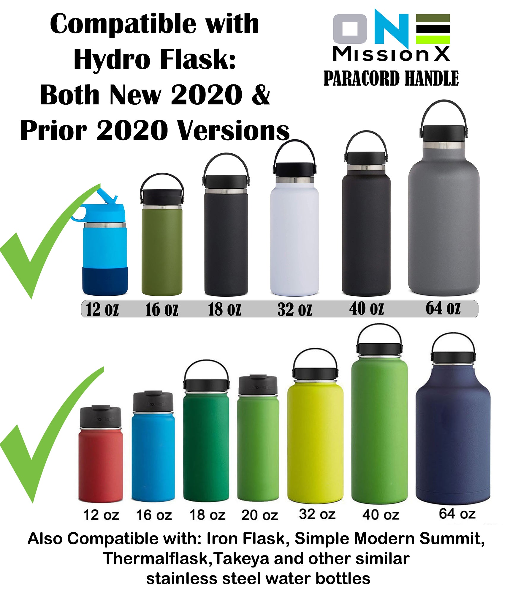 SAFETY RINGS FOR YETI WATER BOTTLES, Multiple Packs – OneMissionX