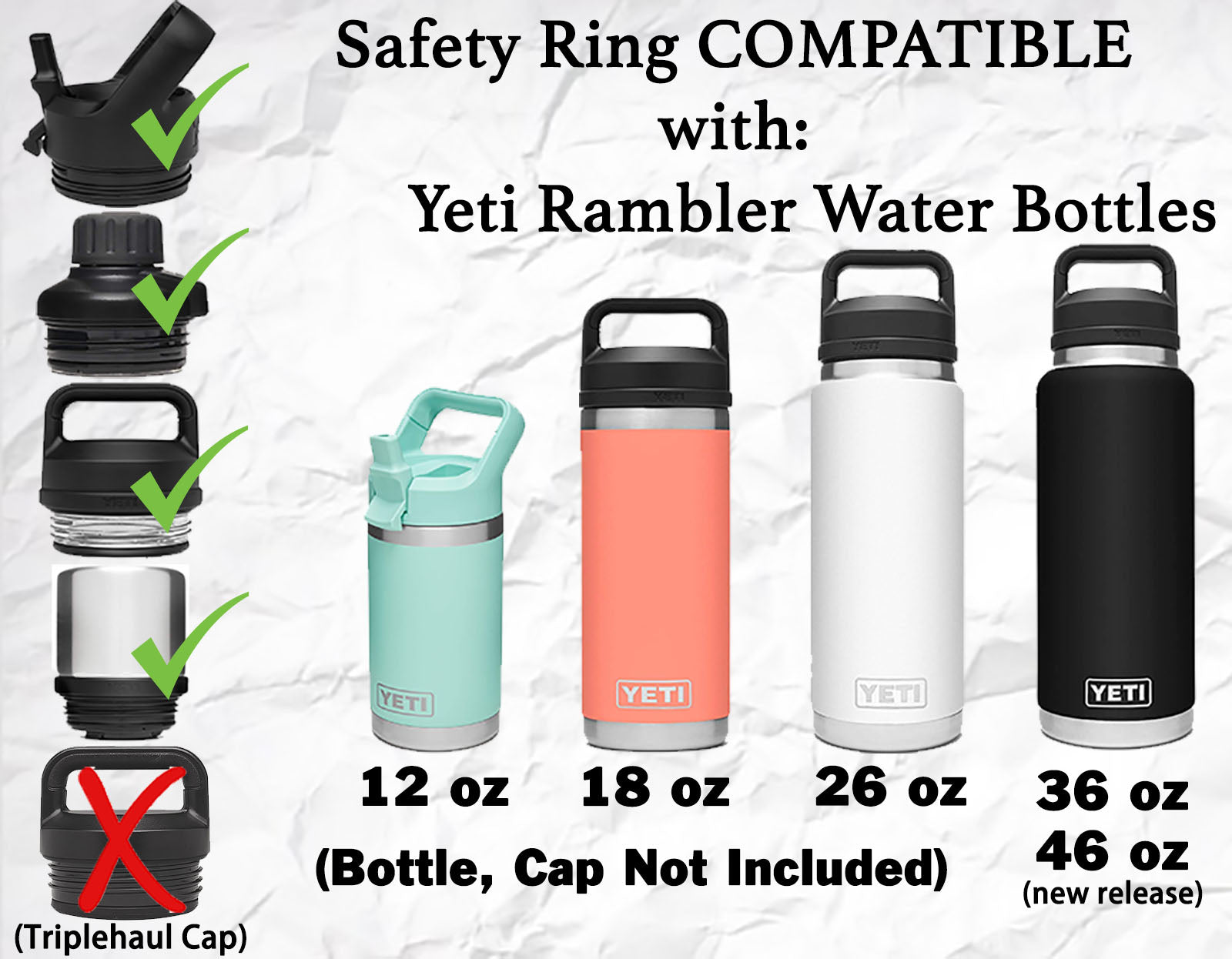 Yeti Rambler 36 oz VS. 46 oz (size comparison) 