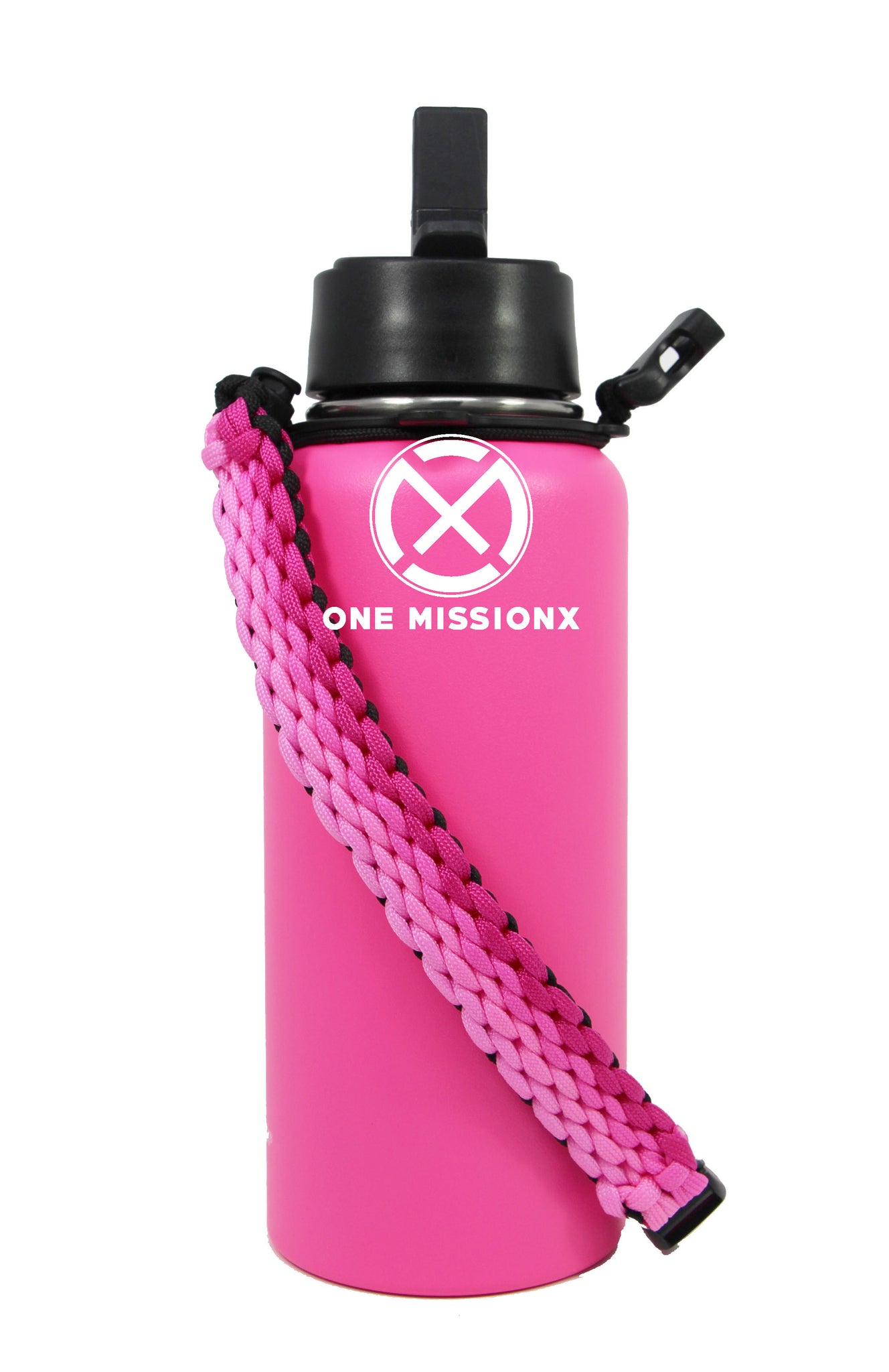 iLVANYA 2.0 Paracord Handle Compatible with Hydro Flask 2.0 Wide Mouth  Water Bottle 12 oz 16 oz 18 oz 20 oz 32 oz 40 oz 64 oz，Perfect for Daily