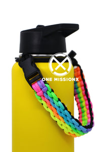 Paracord Handle + Silicone Sleeve Boot for Aquaflask Hydro Flask