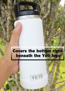 Protective Silicone Boot for YETI 64oz 46oz 36oz 26oz 18oz 12oz Rambler Water Bottles, Anti-Slip Bottom Cover, BPA Free